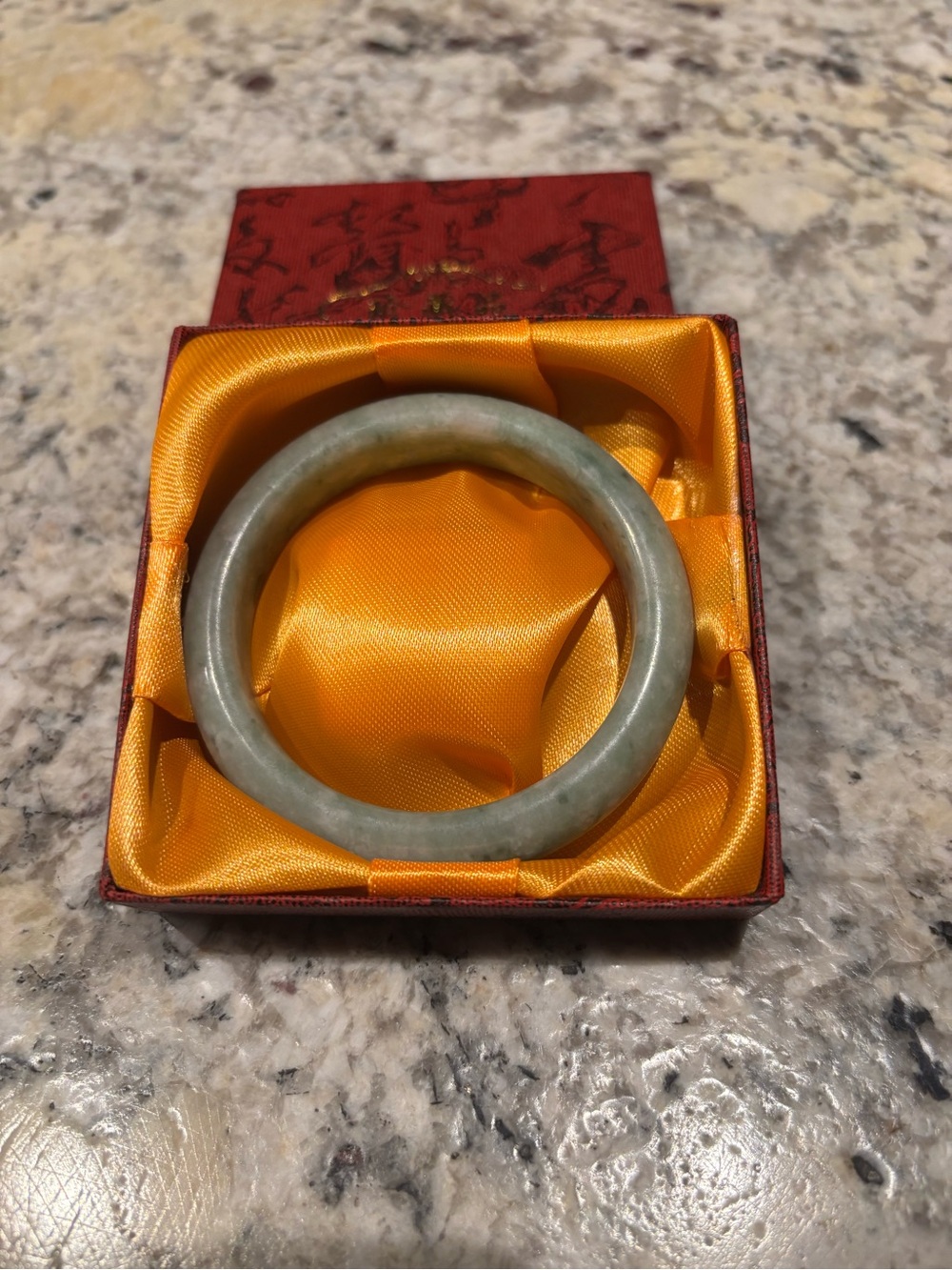 Genuine Green Jadeite Jade Bangle Bracelet